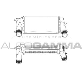 Intercooler, échangeur AUTOGAMMA OEM C1B19L440AD Intercooler, échangeur AUTOGAMMA OEM C1B19L440AD