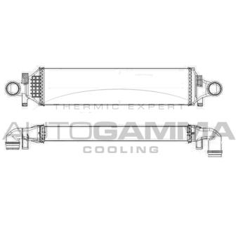 Intercooler, échangeur AUTOGAMMA OEM 2465000900