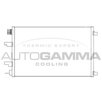 Condenseur, climatisation AUTOGAMMA OEM 92100BB50A