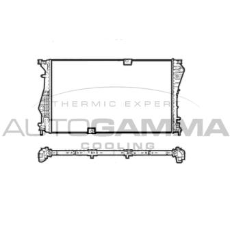 Radiateur, refroidissement du moteur AUTOGAMMA OEM 4406359