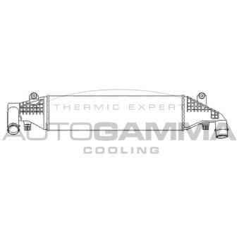 Intercooler, échangeur AUTOGAMMA OEM Y60113550C Intercooler, échangeur AUTOGAMMA OEM Y60113550C