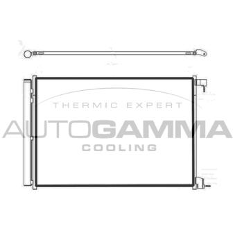 Condenseur, climatisation AUTOGAMMA OEM 0995000454