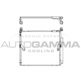 Condenseur, climatisation AUTOGAMMA OEM 8846060420