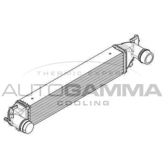 Intercooler, échangeur AUTOGAMMA OEM 51966750 Intercooler, échangeur AUTOGAMMA OEM 51966750