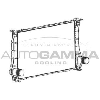 Intercooler, échangeur AUTOGAMMA 107575