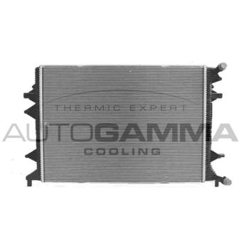 Radiateur, refroidissement du moteur AUTOGAMMA 107626