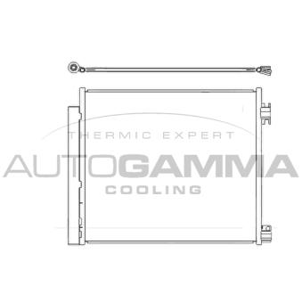 Condenseur, climatisation AUTOGAMMA 107629