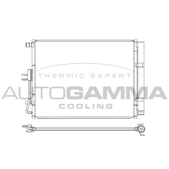 Condenseur, climatisation AUTOGAMMA OEM 97606A2000