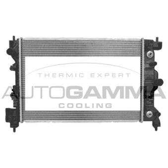 Radiateur, refroidissement du moteur AUTOGAMMA 107703