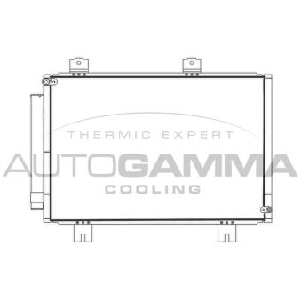 Condenseur, climatisation AUTOGAMMA OEM 80100T5A003