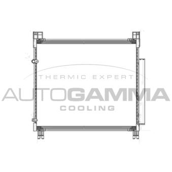 Condenseur, climatisation AUTOGAMMA 107797