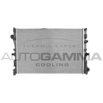Radiateur, refroidissement du moteur AUTOGAMMA 107814