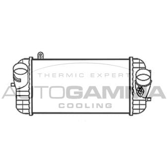 Intercooler, échangeur AUTOGAMMA OEM 282712f700