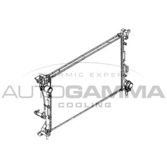 Radiateur, refroidissement du moteur AUTOGAMMA OEM 52052630 Radiateur, refroidissement du moteur AUTOGAMMA OEM 52052630