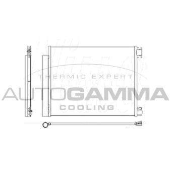 Condenseur, climatisation AUTOGAMMA 110007