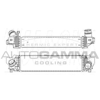 Intercooler, échangeur AUTOGAMMA 110014