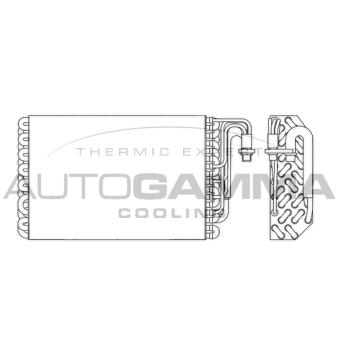 Évaporateur climatisation AUTOGAMMA 112078