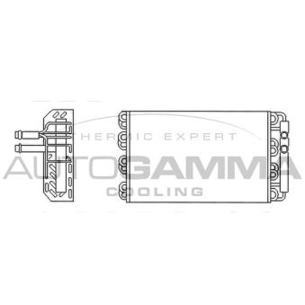 Évaporateur climatisation AUTOGAMMA 112080
