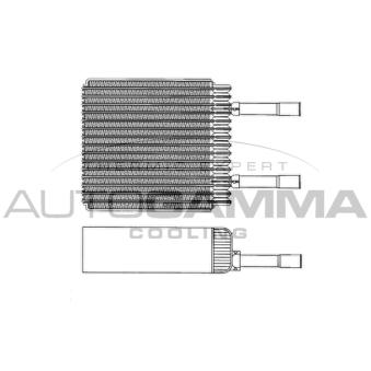 Évaporateur climatisation AUTOGAMMA [112101]