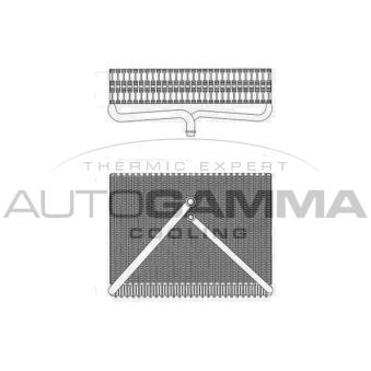 Évaporateur climatisation AUTOGAMMA 112211