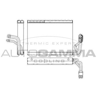 Évaporateur climatisation AUTOGAMMA 112221
