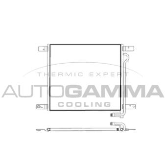 Condenseur, climatisation AUTOGAMMA OEM 81619206028