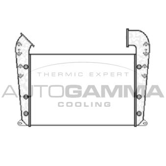 Intercooler, échangeur AUTOGAMMA OEM 1516489