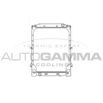 Radiateur, refroidissement du moteur AUTOGAMMA OEM 500326345