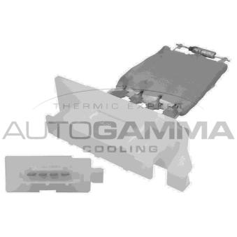Résistance, pulseur d'air habitacle AUTOGAMMA OEM 1K0959263A Résistance, pulseur d'air habitacle AUTOGAMMA OEM 1K0959263A