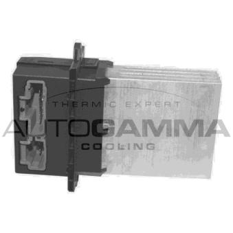 Résistance, pulseur d'air habitacle AUTOGAMMA [GA15125]