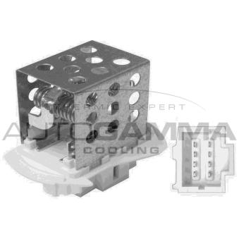 Résistance, pulseur d'air habitacle AUTOGAMMA OEM 7701057557