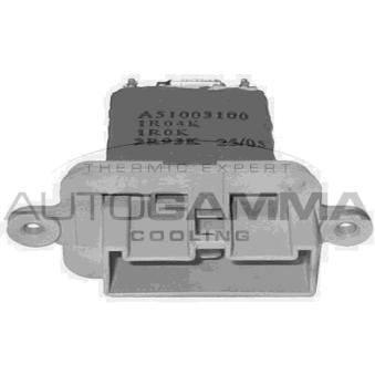 Résistance, pulseur d'air habitacle AUTOGAMMA [GA15663]