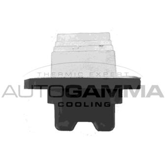 Résistance, pulseur d'air habitacle AUTOGAMMA [GA15851]