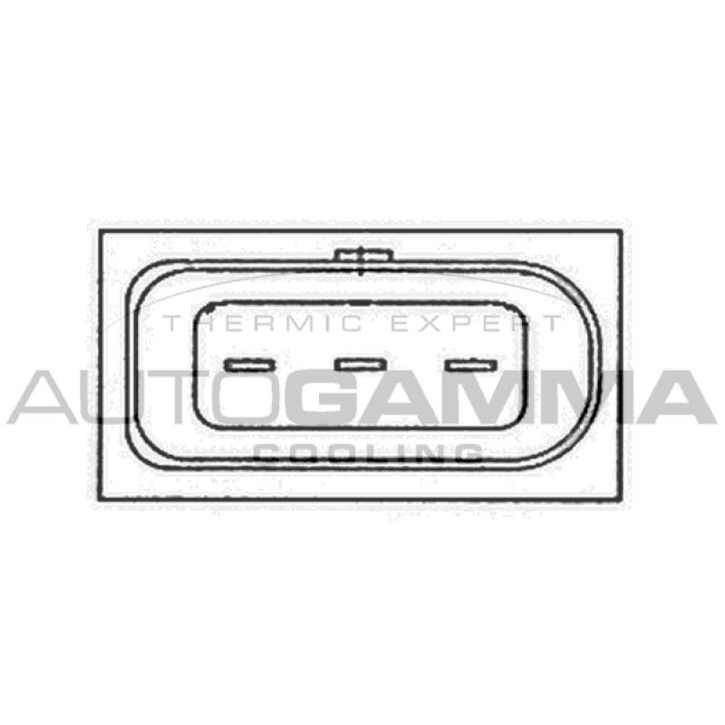Ventilateur, refroidissement du moteur AUTOGAMMA GA200499 - Visuel 1