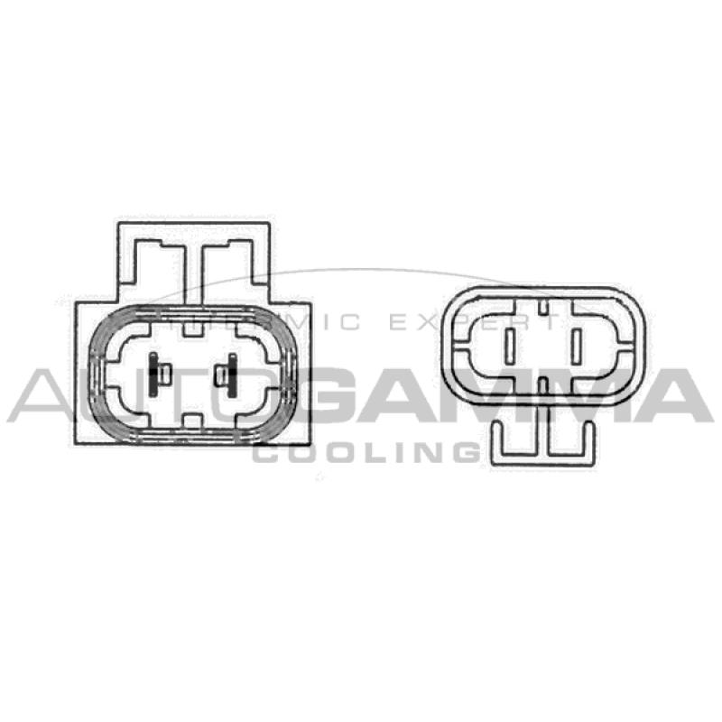 Ventilateur, refroidissement du moteur AUTOGAMMA GA200736 - Visuel 1
