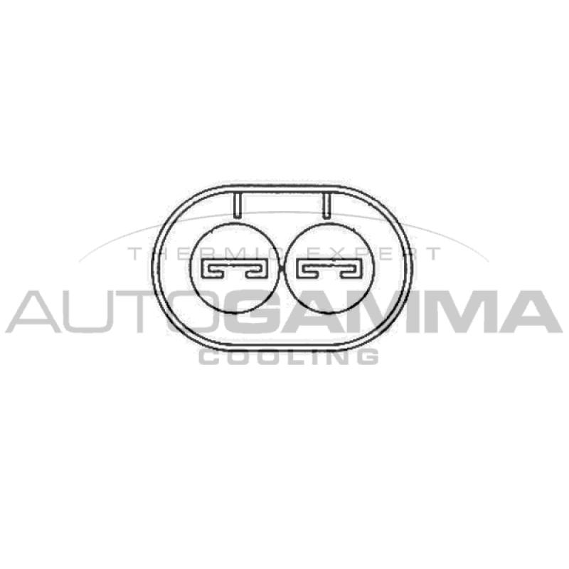 Ventilateur, refroidissement du moteur AUTOGAMMA GA200745 - Visuel 1