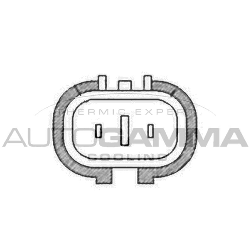 Ventilateur, refroidissement du moteur AUTOGAMMA GA200874 - Visuel 1