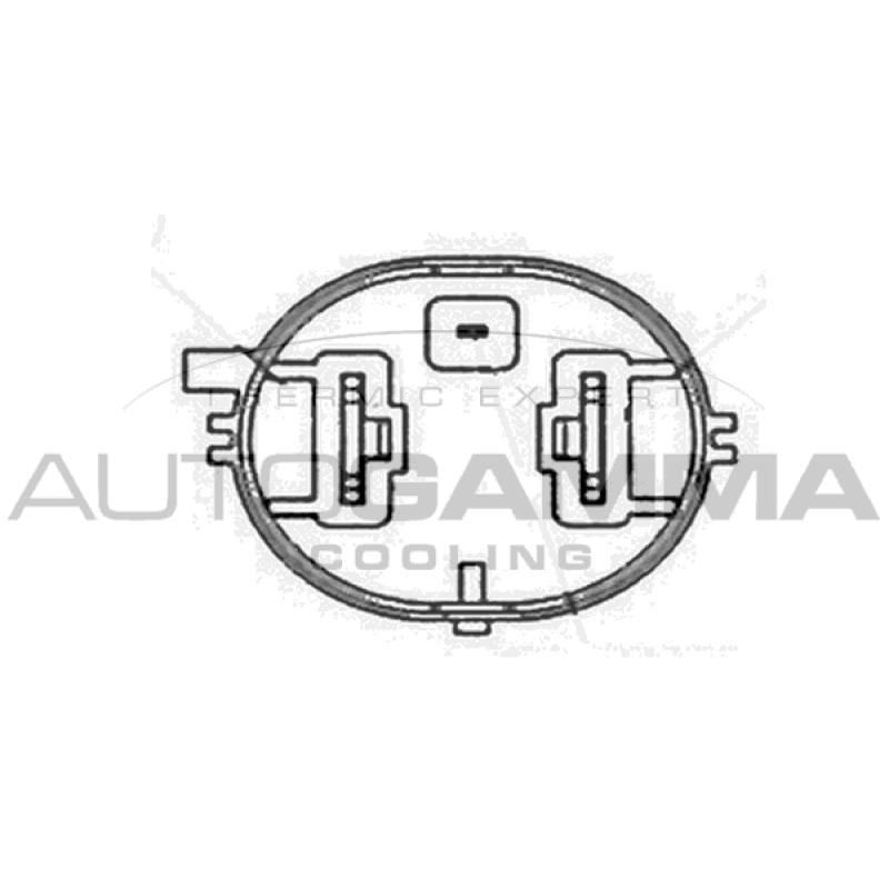 Ventilateur, refroidissement du moteur AUTOGAMMA GA200960 - Visuel 1