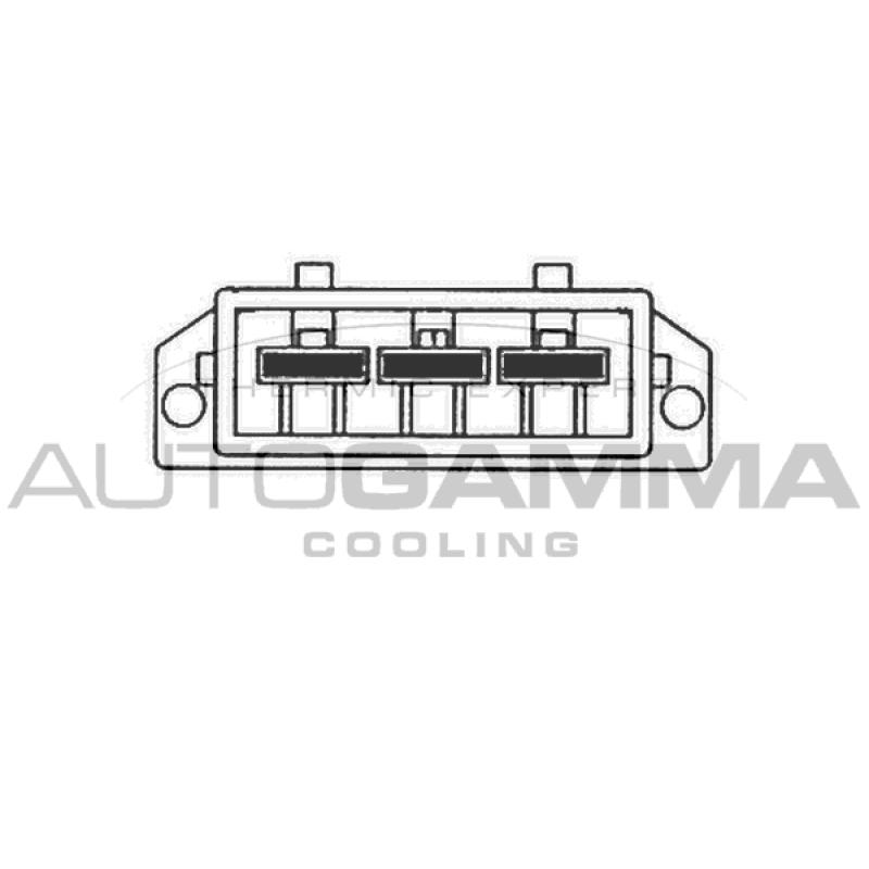Ventilateur, refroidissement du moteur AUTOGAMMA GA201658 - Visuel 1