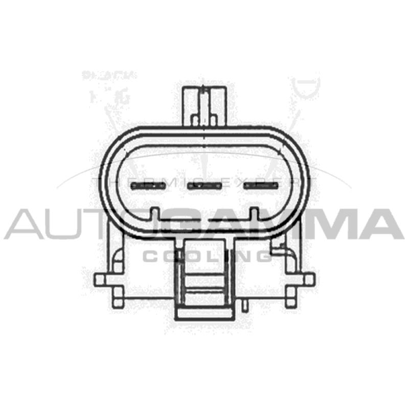 Ventilateur, refroidissement du moteur AUTOGAMMA GA201844 - Visuel 1