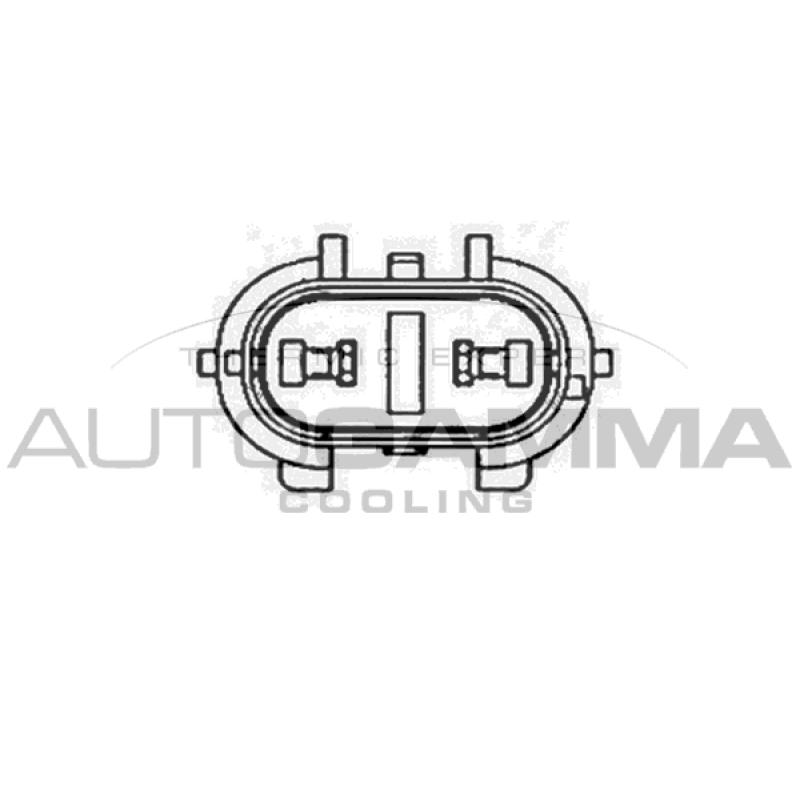 Ventilateur, refroidissement du moteur AUTOGAMMA GA228013 - Visuel 1