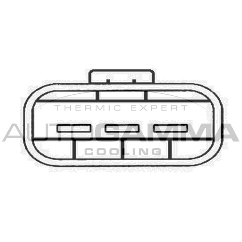 Ventilateur, refroidissement du moteur AUTOGAMMA GA228206 - Visuel 1