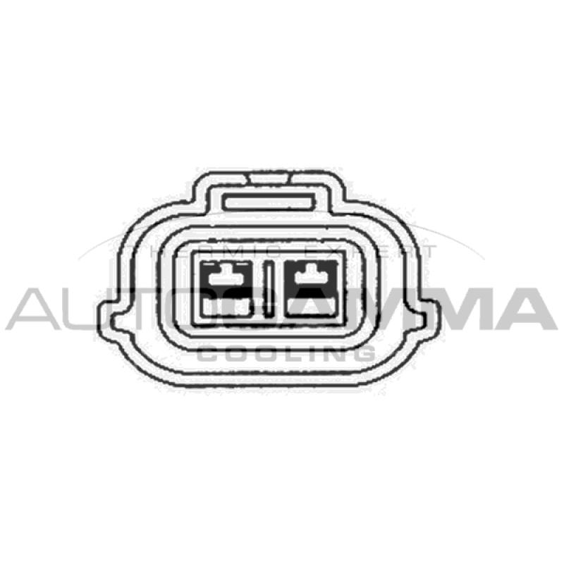 Ventilateur, refroidissement du moteur AUTOGAMMA GA228600 - Visuel 1