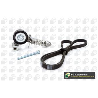 Jeu de courroies trapézoïdales à nervures BGA DB9505K