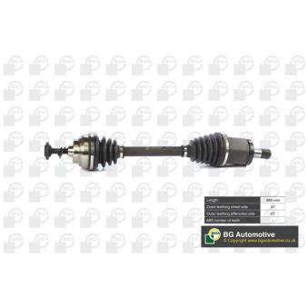 Arbre de transmission avant gauche BGA OEM 31607593043