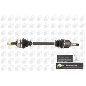 Arbre de transmission avant gauche BGA DS2201L