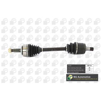 Arbre de transmission avant gauche BGA OEM 44306SCAG00 Arbre de transmission avant gauche BGA OEM 44306SCAG00