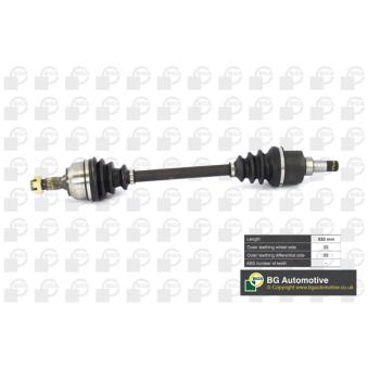 Arbre de transmission avant gauche BGA OEM 32725X