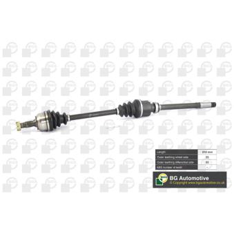 Arbre de transmission avant droit BGA OEM 3273AH