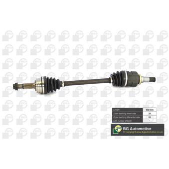 Arbre de transmission avant gauche BGA DS6730L